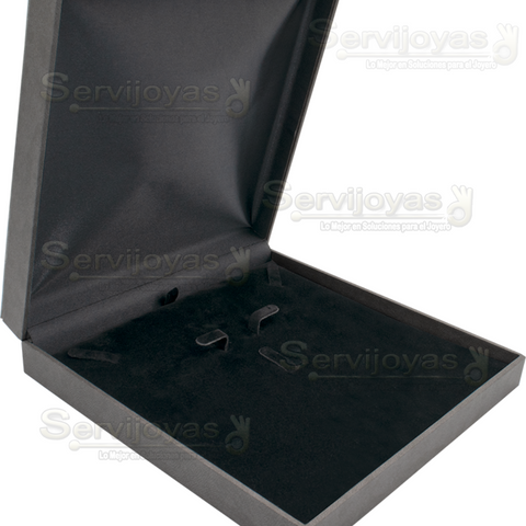 Estuche Italia Gris para Collar Aretes y Anillo 4411.GY