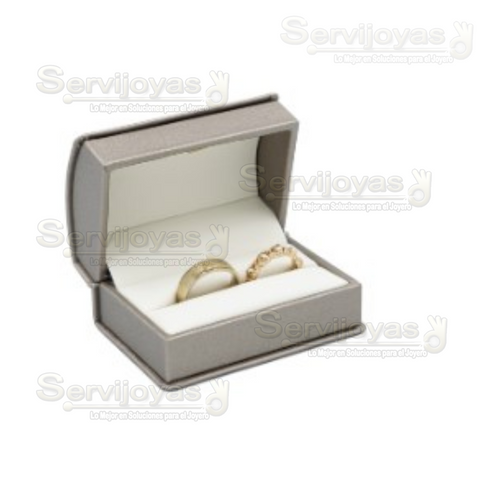 Estuche Ambar Champagne para Argollas 4554.AM