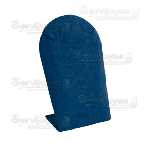 EXHIBIDOR AZUL ZAFIRO PARA JUEGO: ARETES Y CADENA CON DIJE 6802.NB