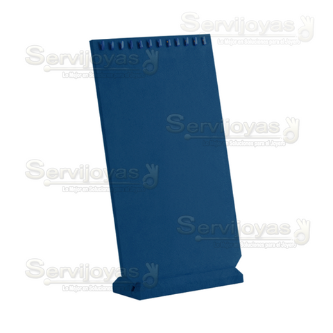EXHIBIDOR VERTICAL AZUL ZAFIRO PARA 12 CADENAS 6822.NB