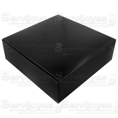 Caja Multiusos Mediana Negro Paq.35 pzas1391.BK