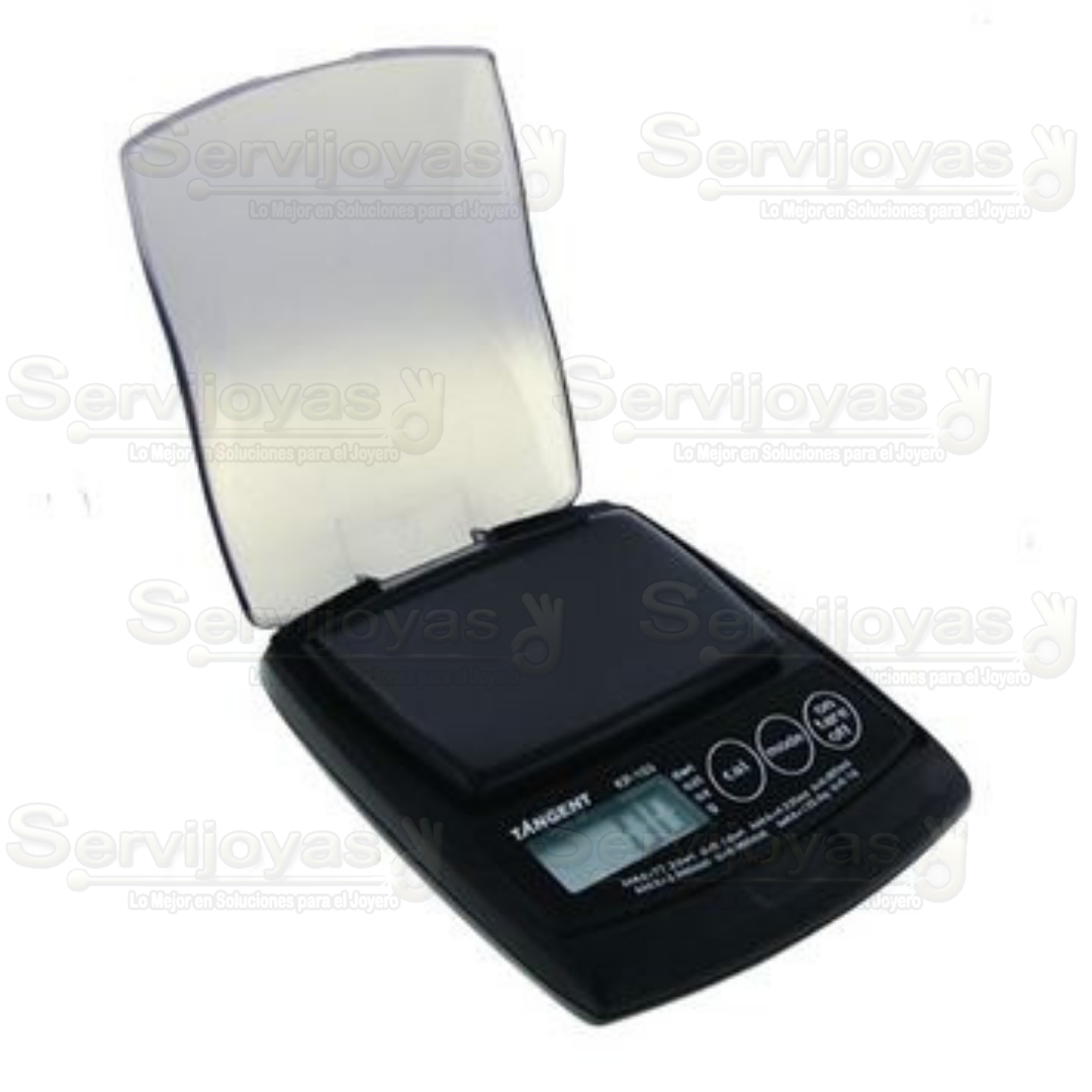Bascula Tangent KP-103 120g resolución 8008 Cajas para
