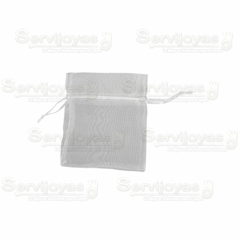 Bolsa de Organza Chica Blanca 2470.WH