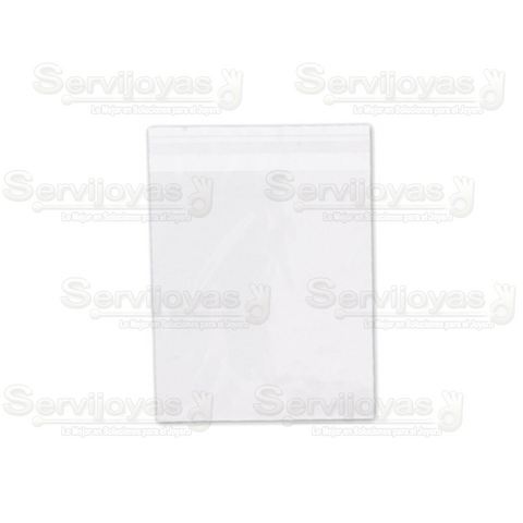 Bolsa de Celofan 7x8 pulg Banda Autoadherible 2738