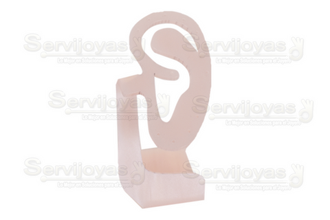 ACRÍLICO MÁRMOL ROSA OREJA PARA BROQUELES 5342.MP