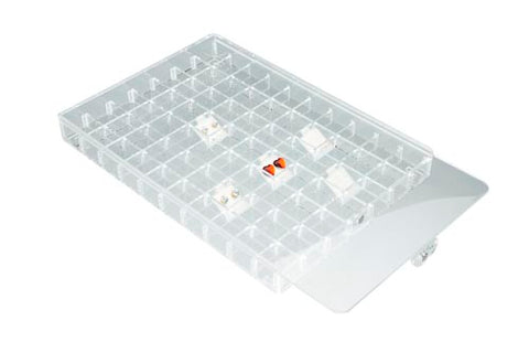 Charola Para 70 Blisters Con Tapa de IMAN 5628