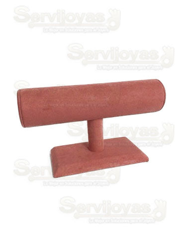 Exhibidor Velour Rosa Baston Sencillo 210VR
