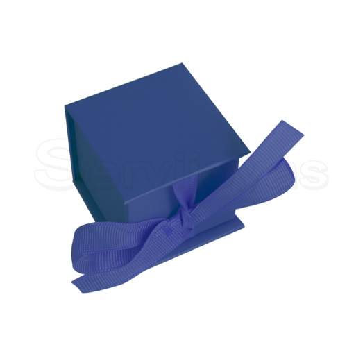 CAJA MURANO CHICA AZUL MARINO Medidas: 5x5x4.5cm 1431.NB