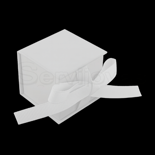 CAJA MURANO CHICA BLANCO  Medidas: 5x5x4.5cm 1431.WH