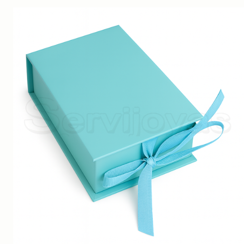 CAJA MURANO MEDIANA AQUA  Medidas: 10x7x4cm  1432.AQ