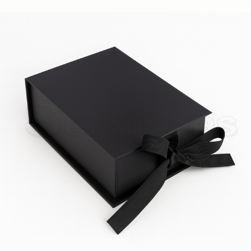 CAJA MURANO MEDIANA NEGRO Medidas: 10x7x4cm 1432.BK