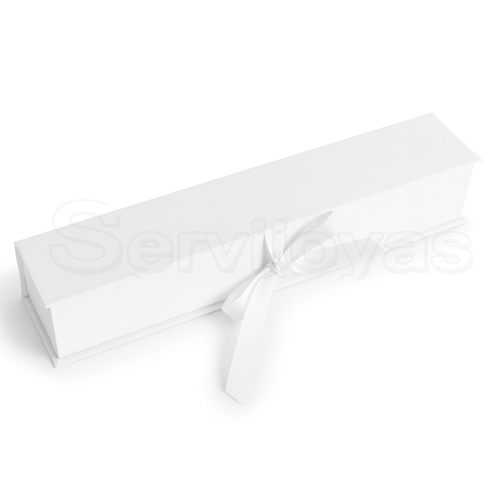 CAJA MURANO PULSERA BLANCO Medidas: 22x8.5x7cm 1435.WH