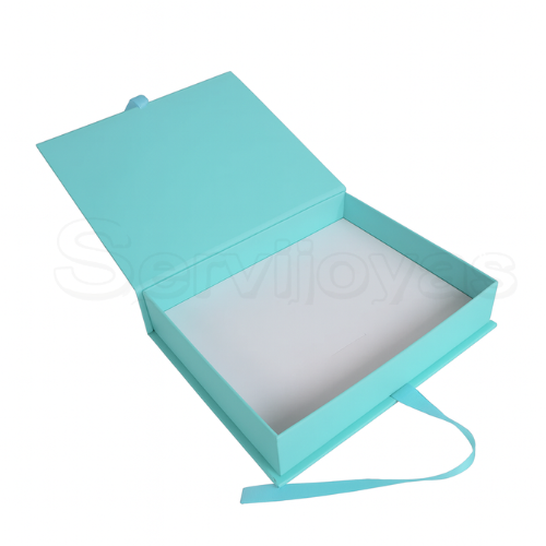 CAJA MURANO GRANDE AQUA Medidas: 17.5x14.5.5x4cm 1436.AQ