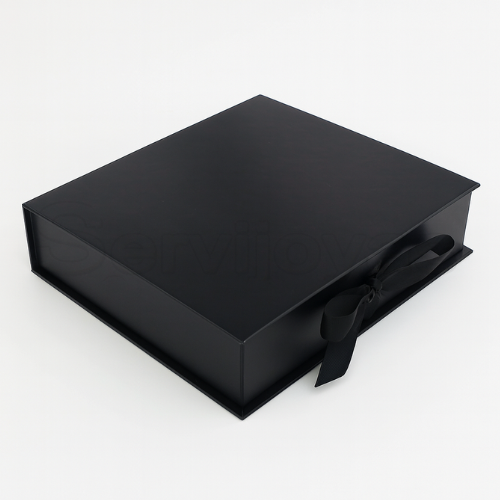 CAJA MURANO GRANDE NEGRO Medidas: 17.5x14.5.5x4cm 1436.BK