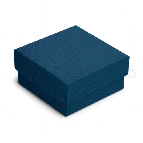 Caja Mini para Broquel Multicolor Azul Navy Medidas: 3.8x3.8x2cm 1480.NB