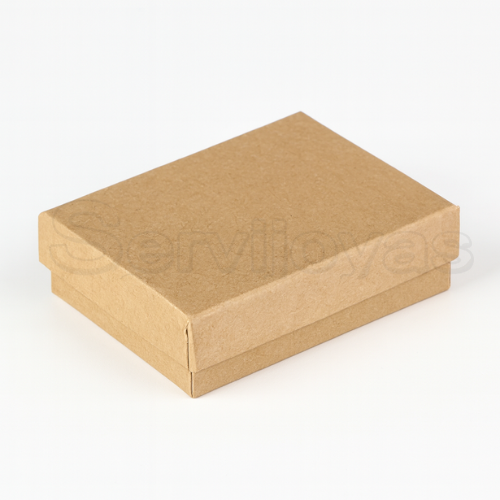 Caja para Aretes Largos o Juego Chico Multicolor Kraft Medidas: 8x6x2.5cm 1482.KF