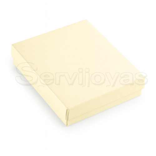 Caja Cuadrada para Juego Grande Multicolor Crema Medidas: 10x9x2.5cm 1483.CR