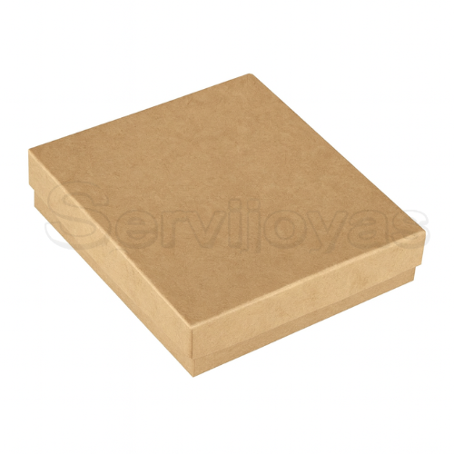 Caja Cuadrada para Juego Grande Multicolor Kraft Medidas: 10x9x2.5cm 1483.KF