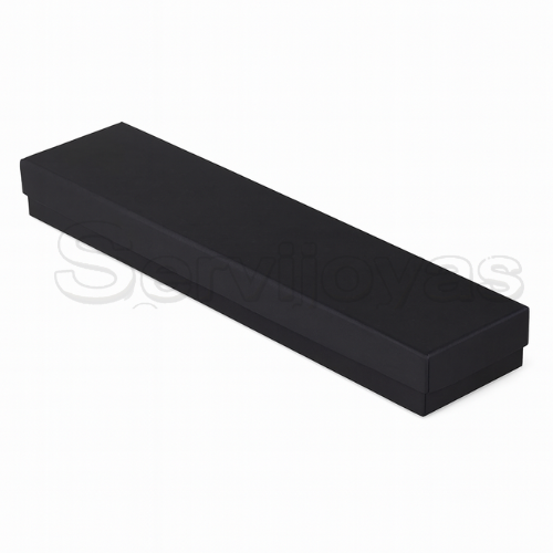 Caja para Pulsera Multicolor Negra Medidas: 22x5x2.5cm 1484.BK
