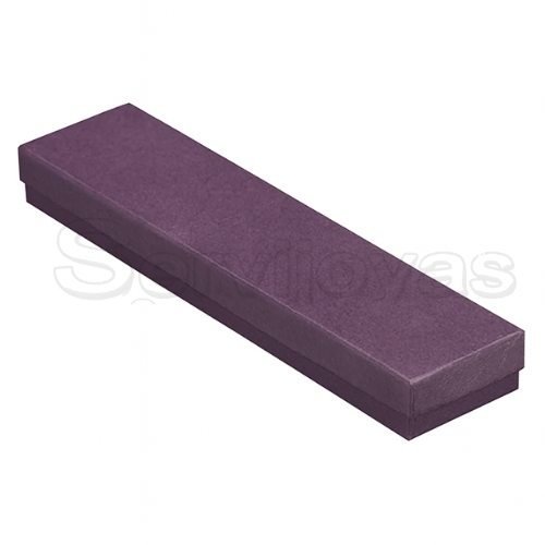 Caja para Pulsera Multicolor Morada Medidas: 22x5x2.5cm 1484.PL