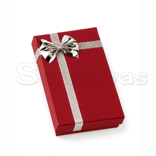 Caja Regalo Juego/Dije Rojo Medidas: 6.8x9.4x2.9cm 1604.RD