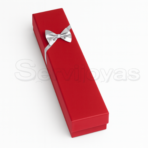 Caja Regalo Pulsera Rojo  Medidas: 4x19.8x2.5cm 1605.RD