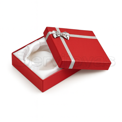 Caja Regalo para Aro Medidas: 8.7x8.7x3cm 1607.RD