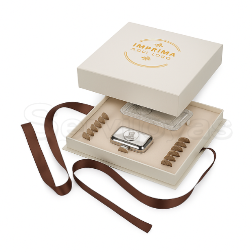 Caja Rubi Arras Grande Medidas: 21.3x20.8x5.2cm 1650