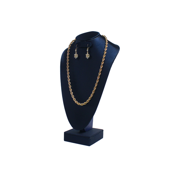 Cuello Zafiro pingüino para juego collar con arete 218Z