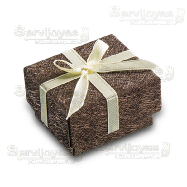 Caja Chocolate Para Anillo Medidas: 5.5x4.3x3.4cm 2301