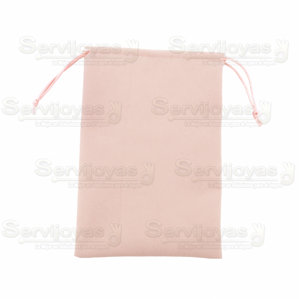 BOLSA DE VELOUR EXTRA GRANDE - PALO DE ROSA Medidas: 14x20cm 2420.PR