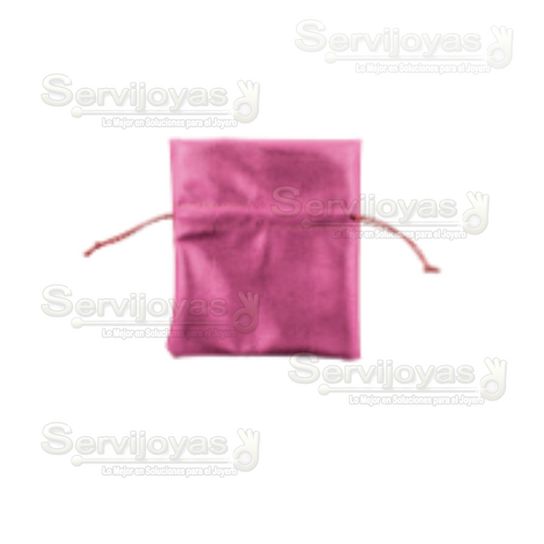 Bolsa Metalizada Chica Rosa Medidas: 10.5x9.5cm 2460.PK