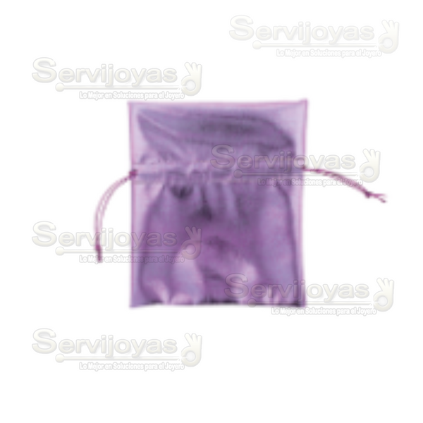 Bolsa Metalizada Chica Lila Medidas: 10.5x9.5cm 2460.VT
