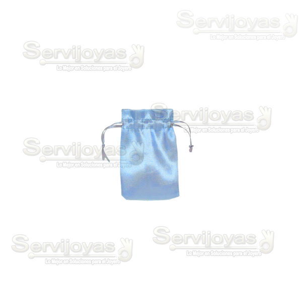 BOLSA DE SATÍN CHICA - AZUL CLARO Medidas: 9x6cm 2580.LB