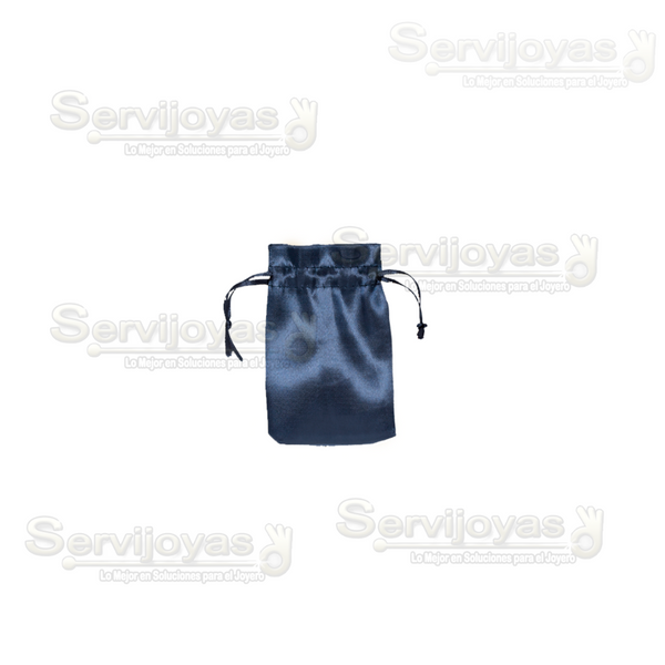 BOLSA DE SATÍN CHICA - AZUL MARINO Medidas: 9x6cm 2580.NB