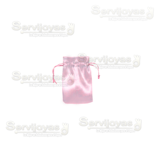 BOLSA DE SATÍN CHICA - ROSA Medidas: 9x6cm 2580.PK