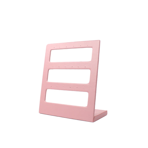 Ventana de vinipiel varios niveles para aretes y arracada 9 pares 270R