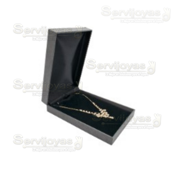 Estuche Italia Gris Gargantilla Medidas: 11.2x16x3.7cm 4409.GY