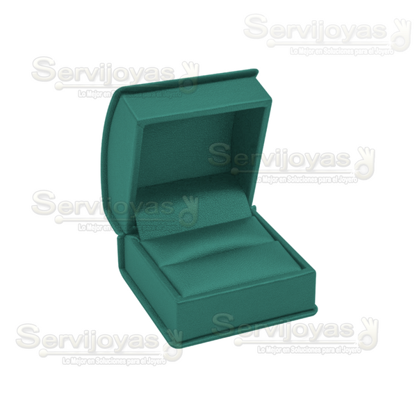 Estuche Jade Verde Esmeralda para Anillo Medidas: 6.9x6.7x4.8cm 4551.ES