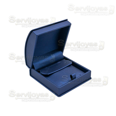 Estuche Azul Zafiro para Arete Mediano 4585.BL