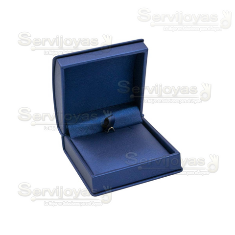 Estuche Azul Zafiro para Dije Mediano 4586.BL