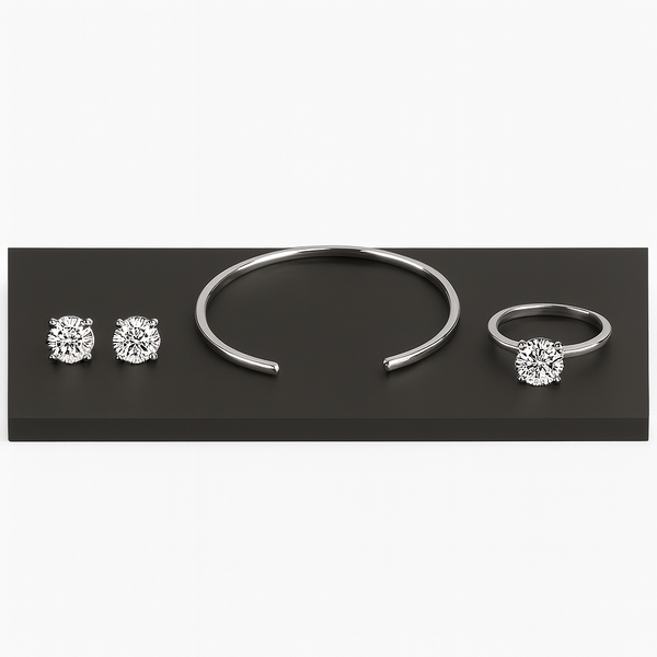 EXHIBIDOR VELOUR MEGA BASE - NEGRO 4960