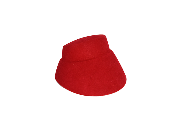 EXHIBIDOR BASE PARA BRAZALETE / RELOJ AFELPADO - ROJO 5208