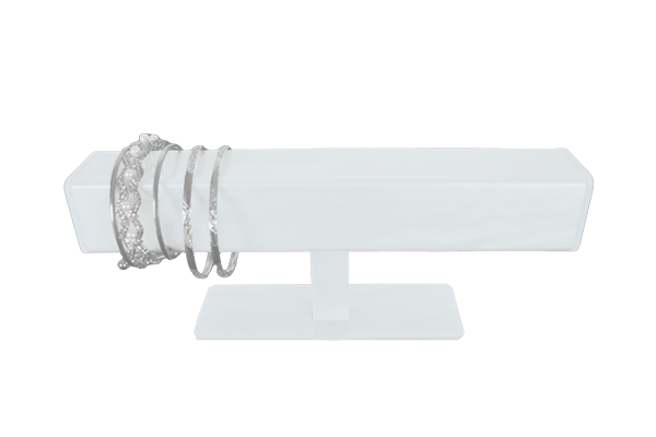 EXHIBIDOR DE ACRILICO BARRA PARA PULSERA- MARMOL GRIS 5335.MG