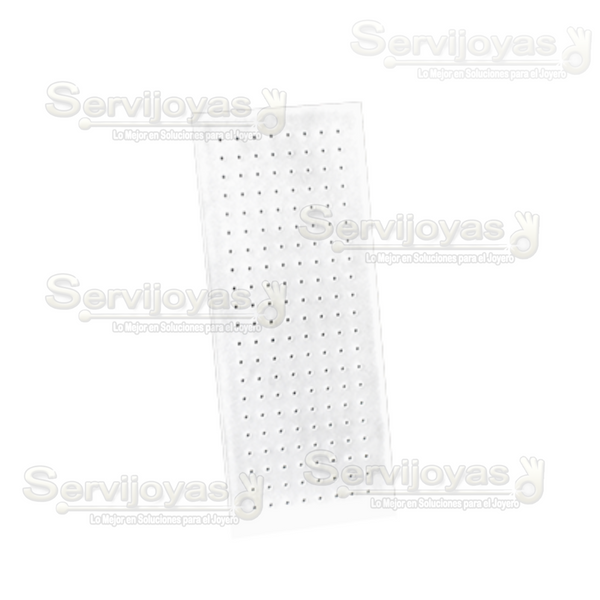 Exhibidor Acrílico Frost para Base Configurable de Broqueles Medidas: 21x7.9x20cm 5399.FR.BO