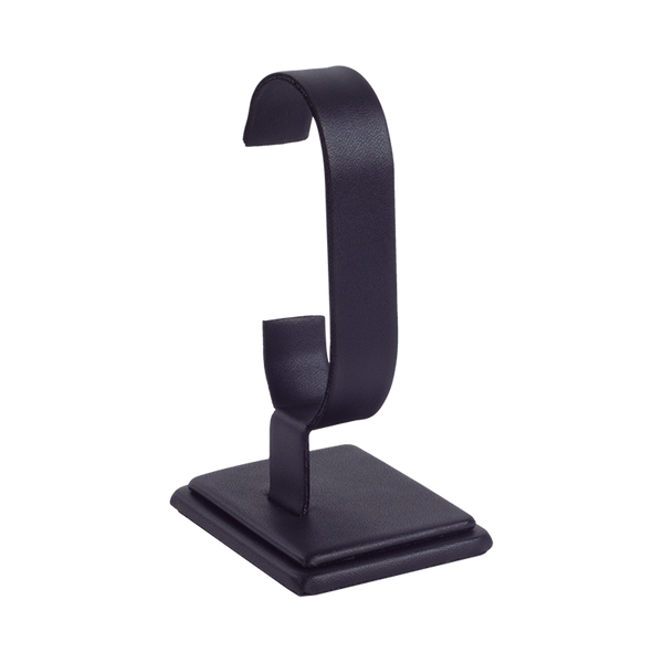 Exhibidor Imitación Piel Negro para Reloj Medidas: 5.2x6.5x11cm 5803.BK