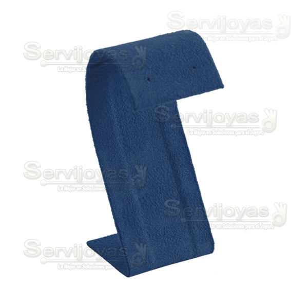 EXHIBIDOR AZUL ZAFIRO PATITO PARA ARETES CHICOS 6811.NB