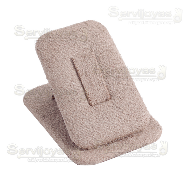 Exhibidor Glamour Café Cuadrado para Anillo Medidas: 4.1x5.4x3cm 6835.BR