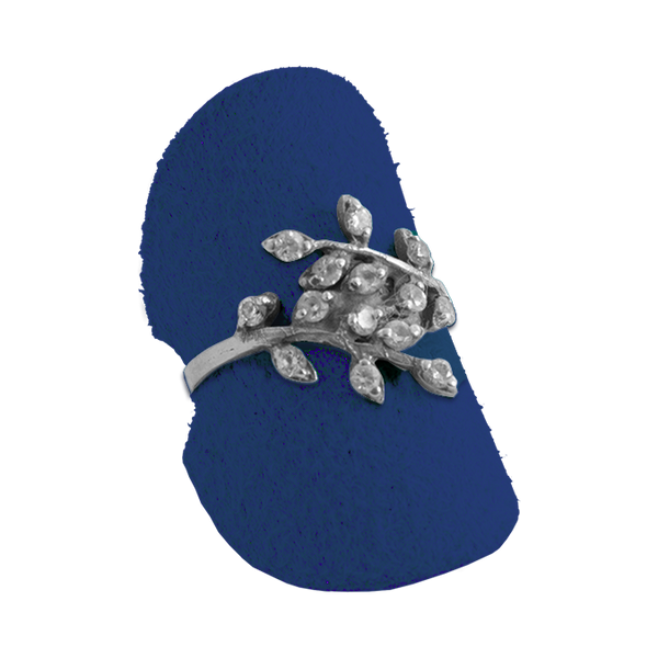 EXHIBIDOR ZAFIRO RUEDITA PARA ANILLO - NAVY - 10 PIEZAS Medidas: 3.5cm 6836.NB