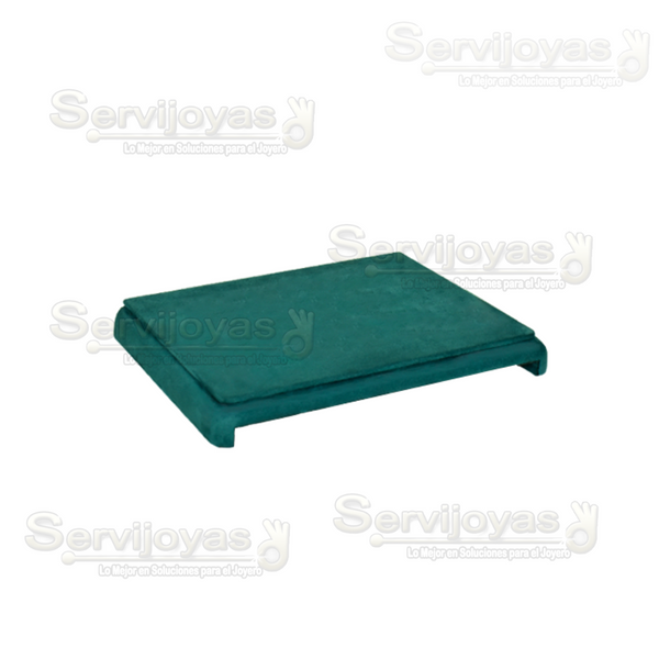 Exhibidor Esmeralda Verde Base Mesa Chica Medidas: 26x20x3.2cm 6861.ES